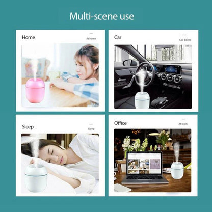 Cool Mist Humidifier with LED Light - Quiet Bedroom Air Humidifier
