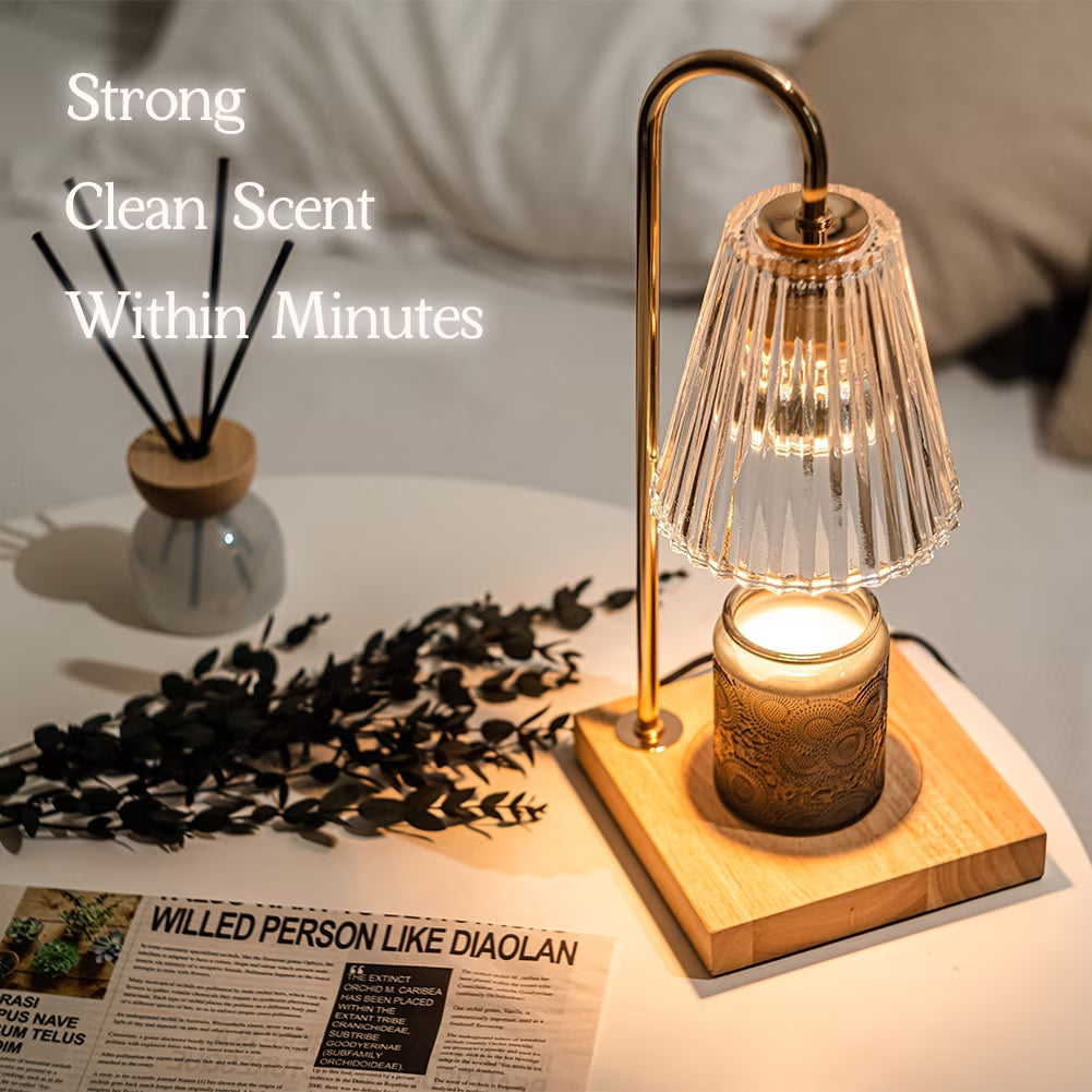 Flameless Candle Warmer Lamp - Dimmable Wax Melt Light